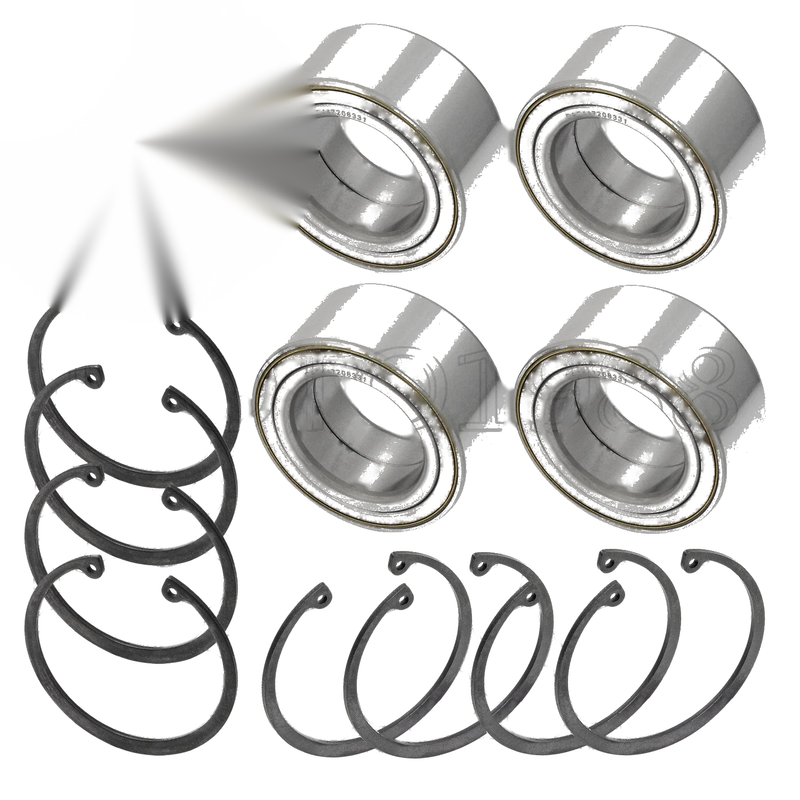 Polaris RZR XP 1000 S-XP 4 Front & Rear Wheel Bearings Set (2014–2022)
