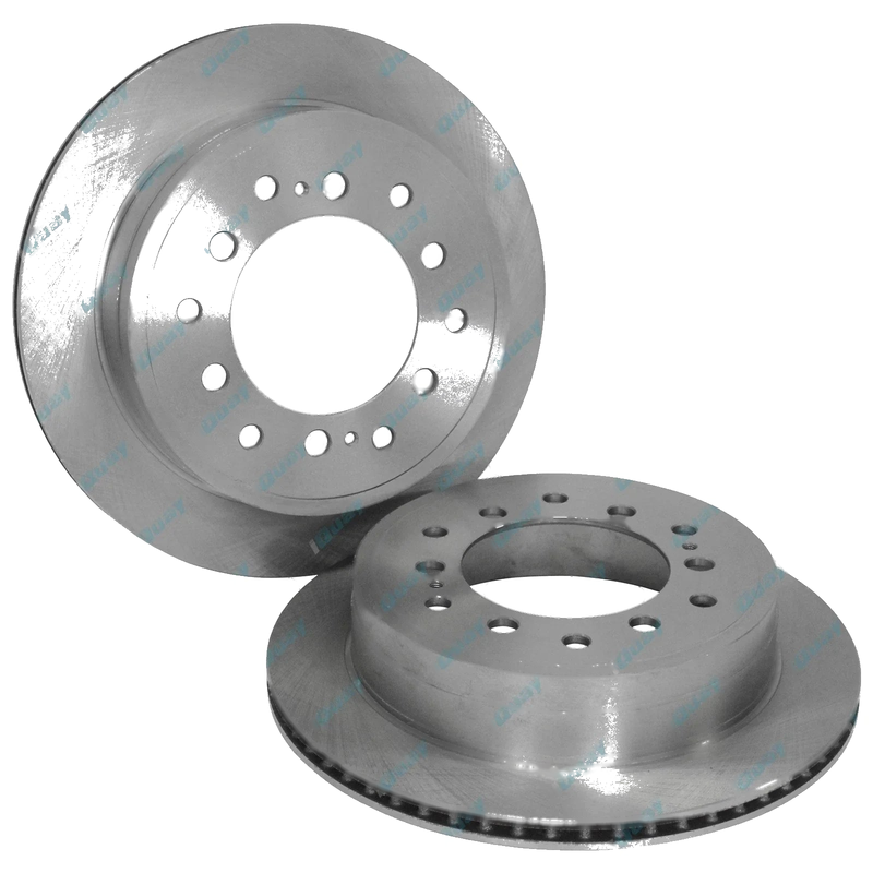 Toyota Fortuner GUN156 2.8L 2 x Rear Disc Brake Rotors (2015-2019)