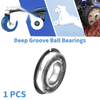 Scooter Wheel 6005NR Deep Groove Ball Bearings 25x47x12mm