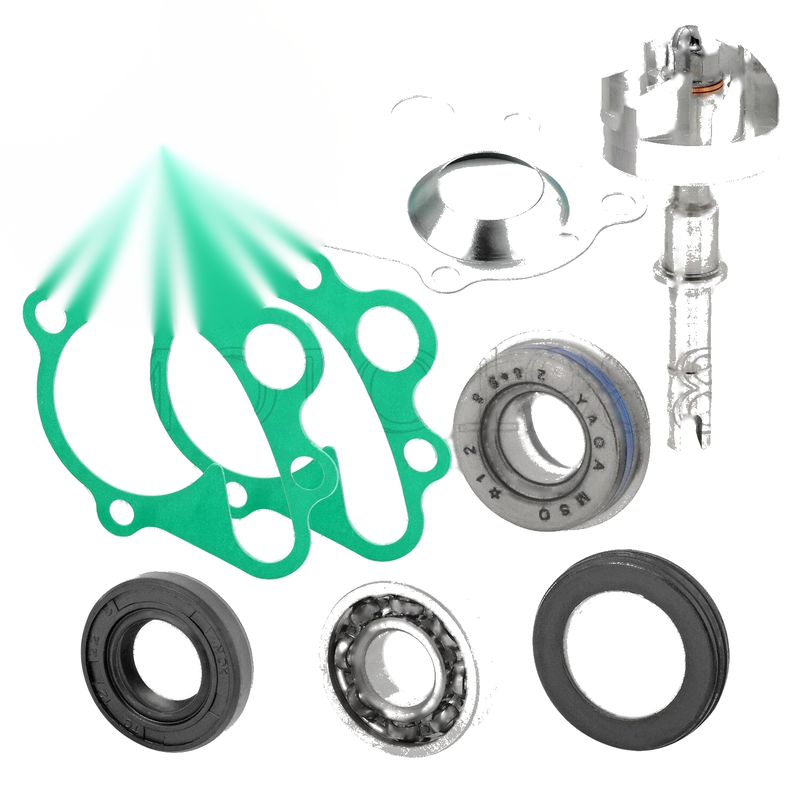 Honda TRX 250R ATC 250R Water Pump Seal IMPELLER & shaft Gasket (1985–1989)