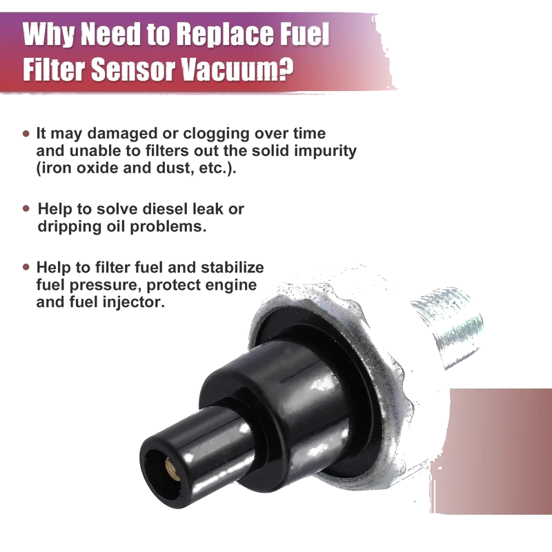 Ford E-250 E-350 F-250 7.3L Diesel Fuel Filter Vacuum Switch (1994-1997)