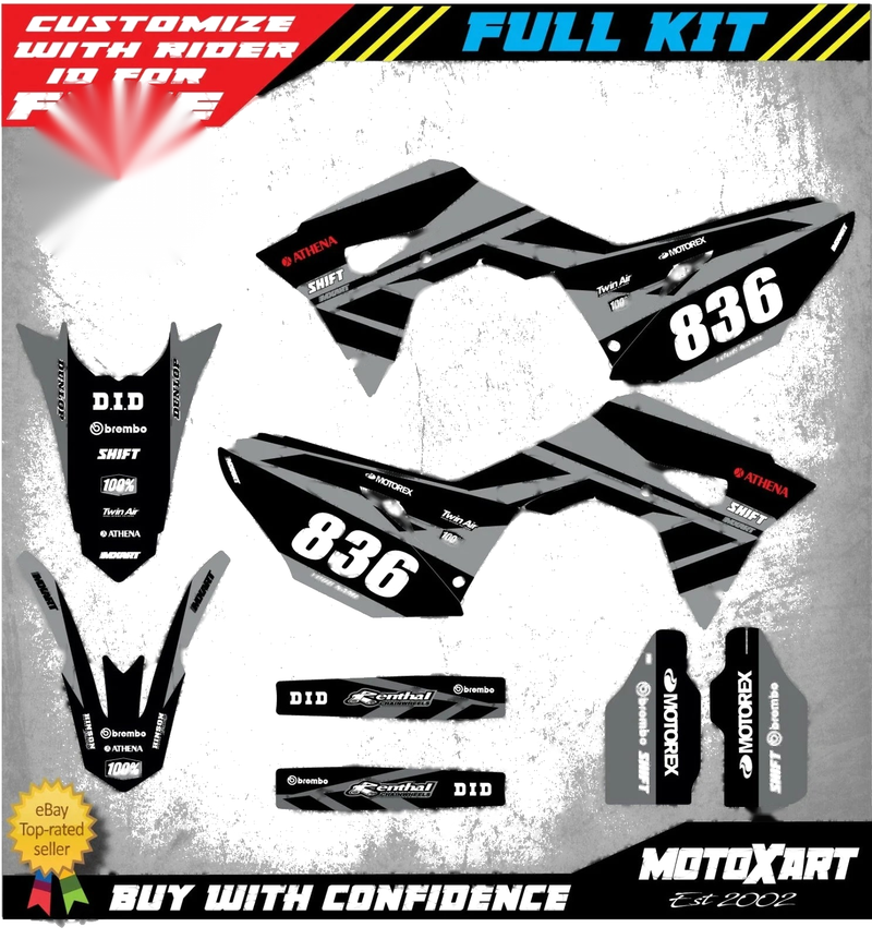 Honda CRF 250 Custom Graphic Kit (2019-2020)