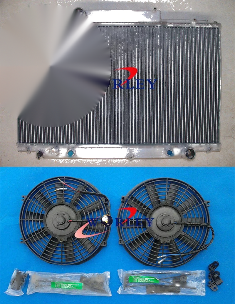 Lexus SC400 / Soarer UZZ30 / 31 / 32 1UZFE Aluminum Radiator & Fan (1991-1996)