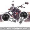 Motorcycle 2 x Ball Mount Holder Ball Adapter