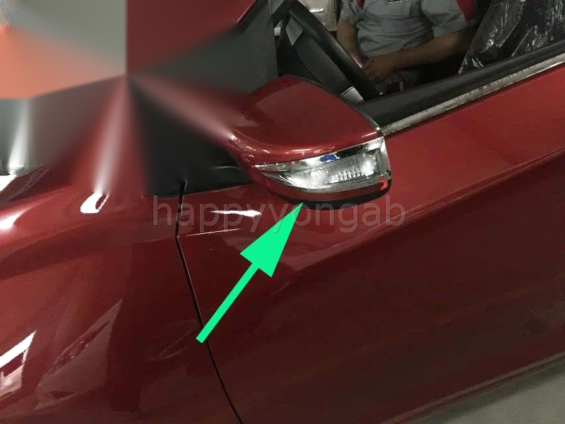 2016-2018 Nissan Altima Chrome Side Mirror Covers (2 x ABS)