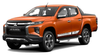 Mitsubishi L200 Triton Black Tailgate Handle Cover (2019-2020)