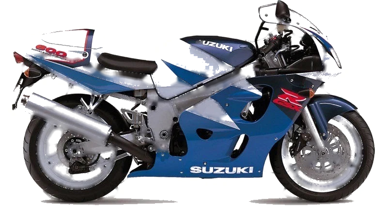 Suzuki Gsxr 600 Srad Black Aluminum Fairing & Front Windscreen (1997-2000)