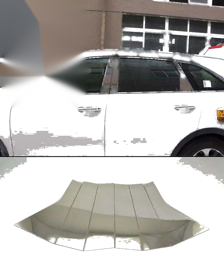 KIA SORENTO Steel Window Pillars Central Cover Trim (2015-2017)
