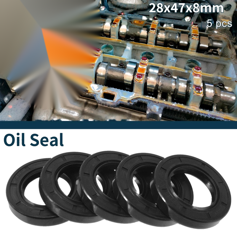 Make Model Oil Seal 28x47x8mm NBR Rubber Seal Ring