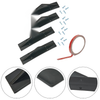 Chrysler 300 4 x Rear Bumper Diffuser Lip Splitter Fin Trim Cap (2005–2023)