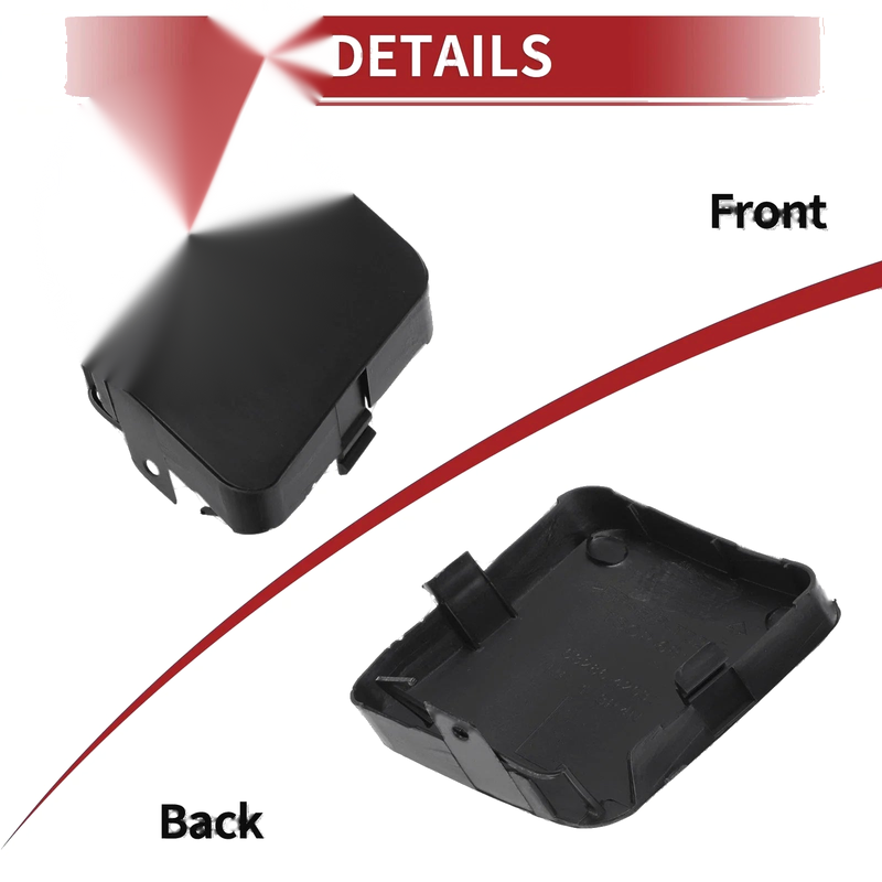 Toyota RAV4 (2006-2008) Black Front Tow Hook Cover Cap