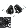 Harley Heritage Softail Classic Black Rear Axle Cover (2008-2017)