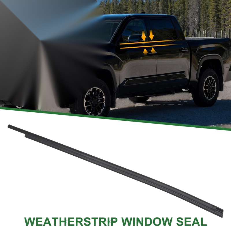 Toyota Tundra 1pc Rear Right Weatherstrip Window Seal (2007–2021)