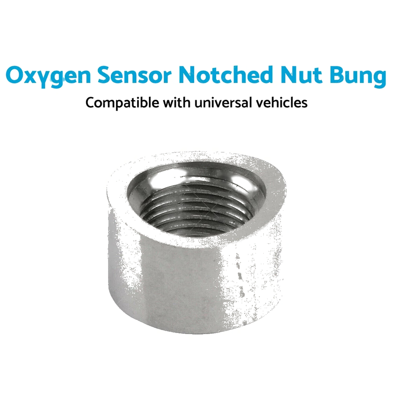 M18 x 1.5 O2 Oxygen Sensor Bung Nut - 304 Stainless Steel