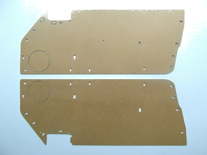 Jaguar XJC / XJ6C / XJ12C, Daimler Sovereign Coupé Door cards (1975–1978)