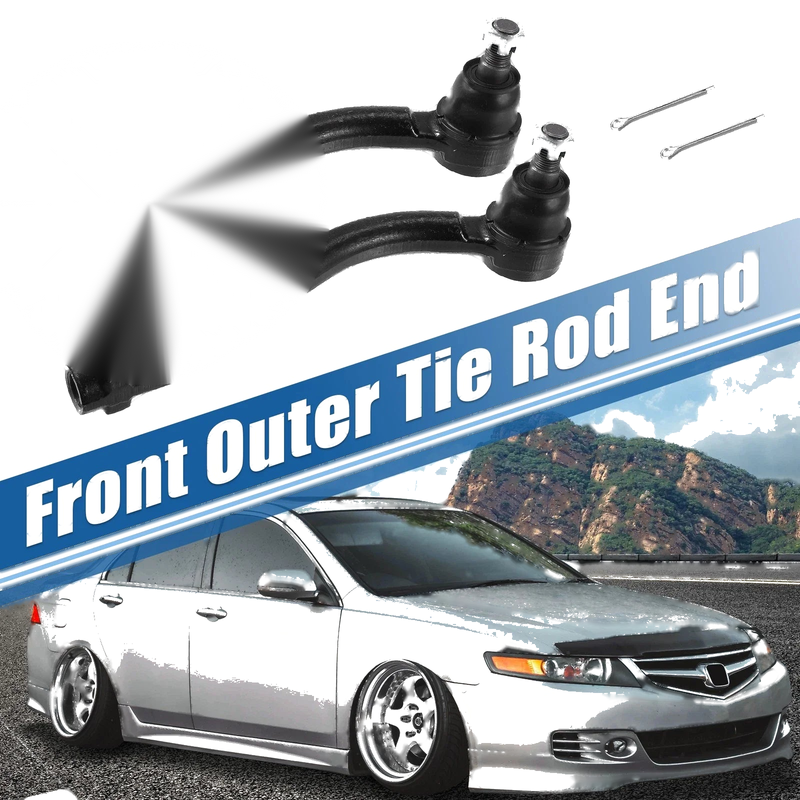 Hyundai Kia Front Outer Tie Rod End Links (2001-2016)