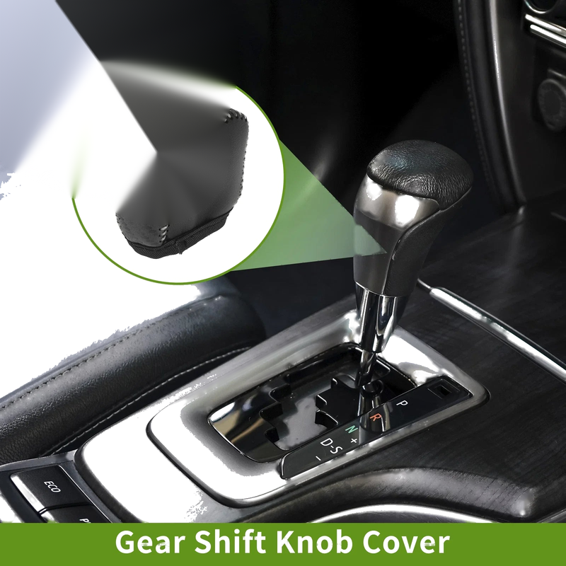 Lexus NX250 2022-2023 Black Carbon Fiber Gear Shift Knob Cover