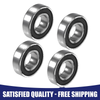 Universal 4 x Deep Groove Ball Bearing Z2 15x32x9mm