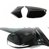 Infiniti Q50 Q60 QX30 Q70 Black Rear View Mirror Cover Trim (2014+)