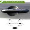 Toyota Camry Chrome Silver Door Handle Cup Protector (2018-2023)