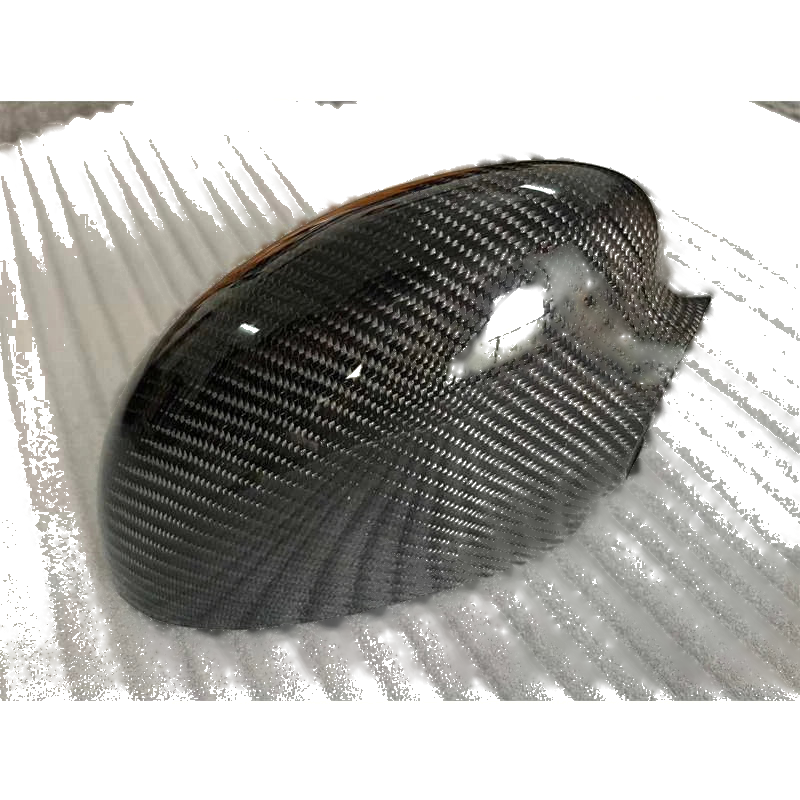 BMW M3 E46 2001-06 Real Carbon Fiber Add-on Side Mirror Cover Caps