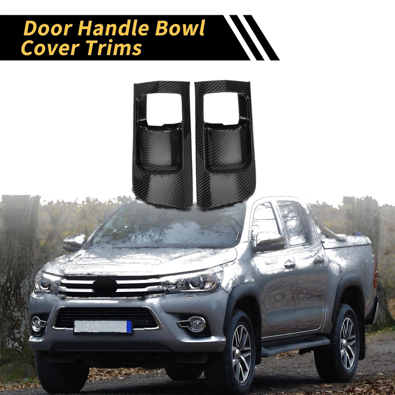 Toyota Tundra Carbon Fiber Front Door Handle Bowl Cover (2014-2021)