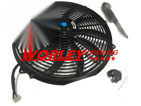 Mazda RX7 FC S4 13B 1986-1988 44mm Aluminum Radiator & Fan