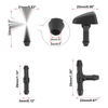 Volvo V50 C70 S40 7pcs Windshield Wiper Fluid Squirter Nozzles (2004-2013)