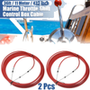 Yamaha Red Cable 2 x 36ft Marine Type Shift Remote Control Box