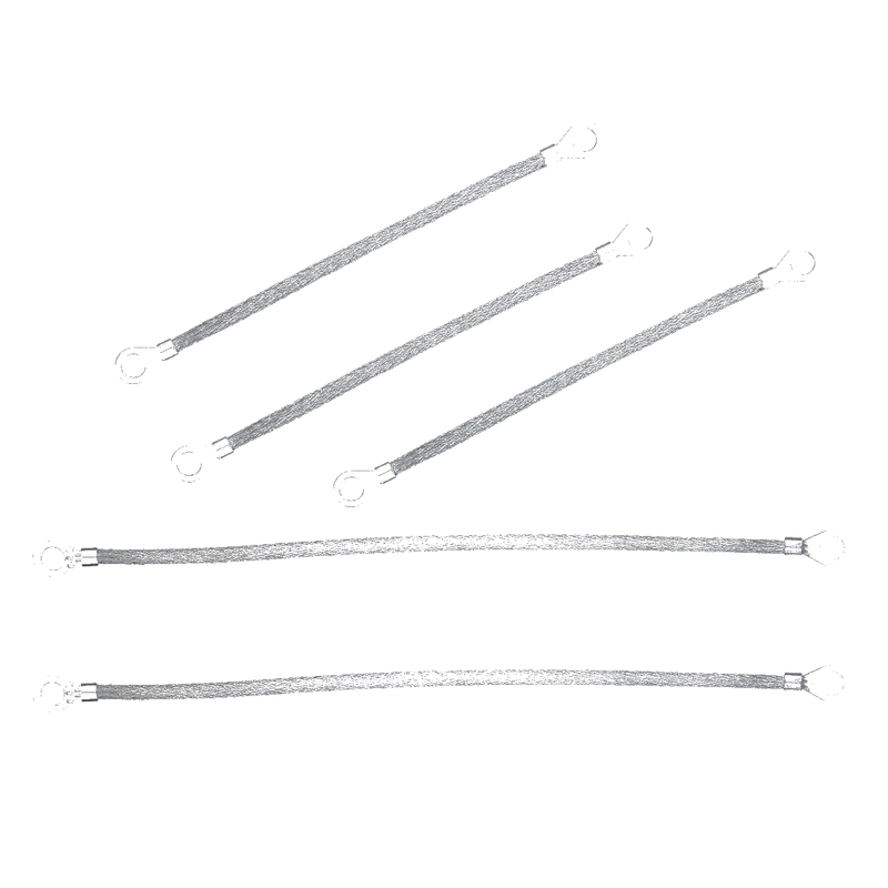 Universal Engine Ground Strap 10x 3-7.28" & 2-11.22" w/ 5/16" Lugs