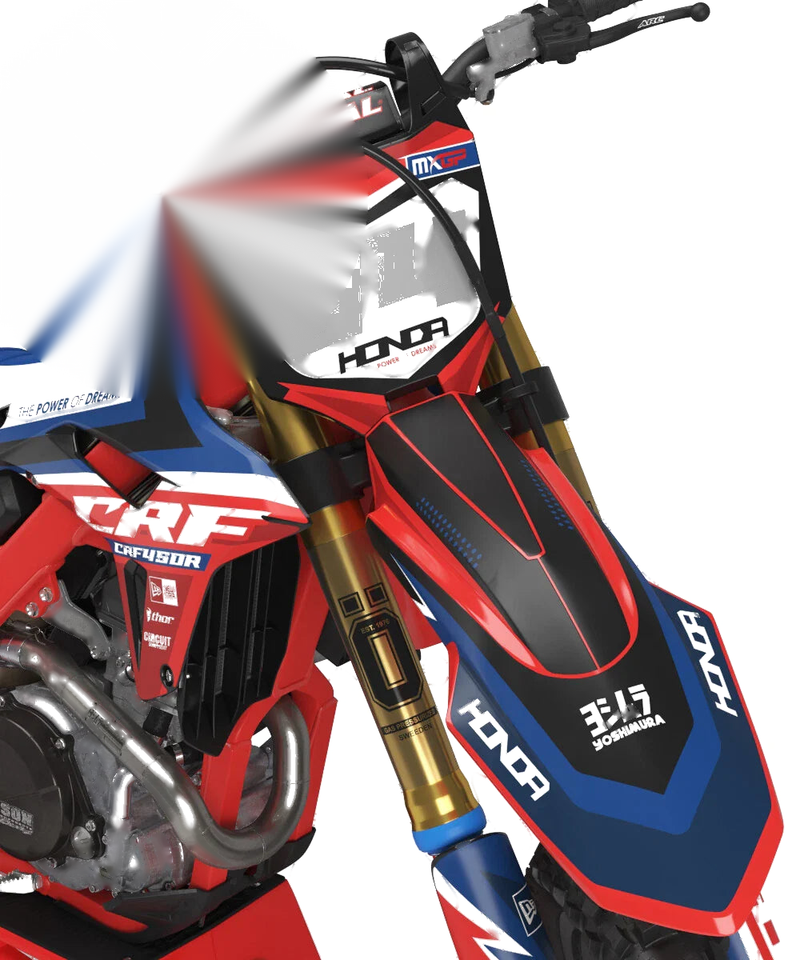 Honda XR 200 Custom Graphic Stickers (1996-2000)