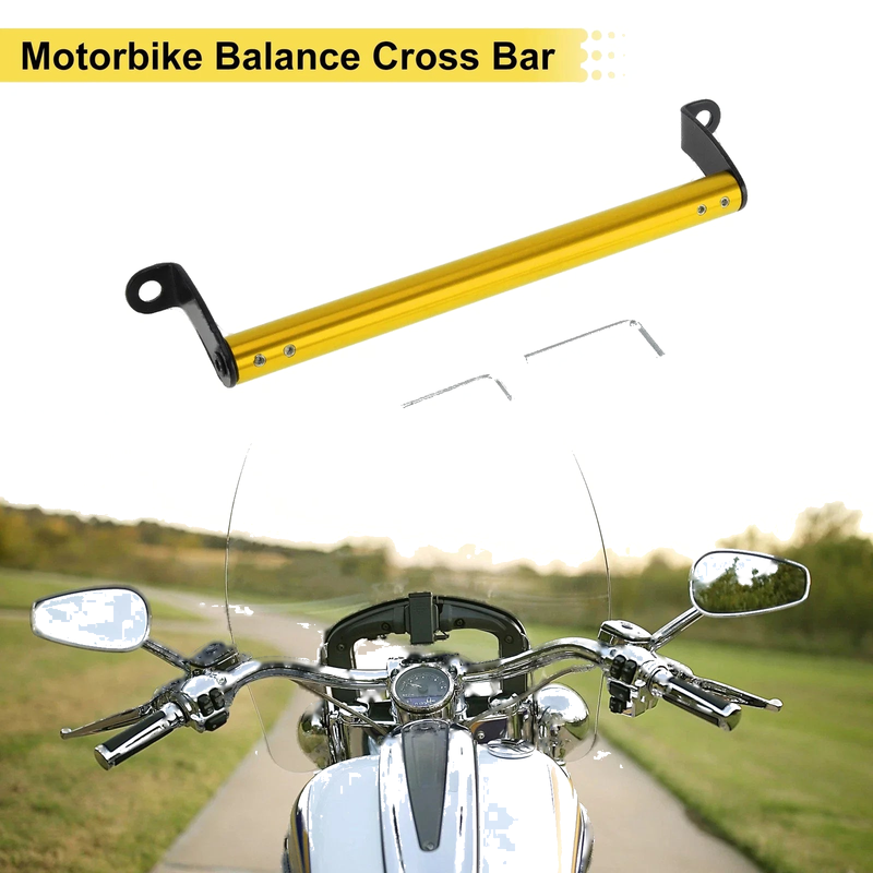 Motorcycle Cross Bar / 0.41" Hole / Handlebars