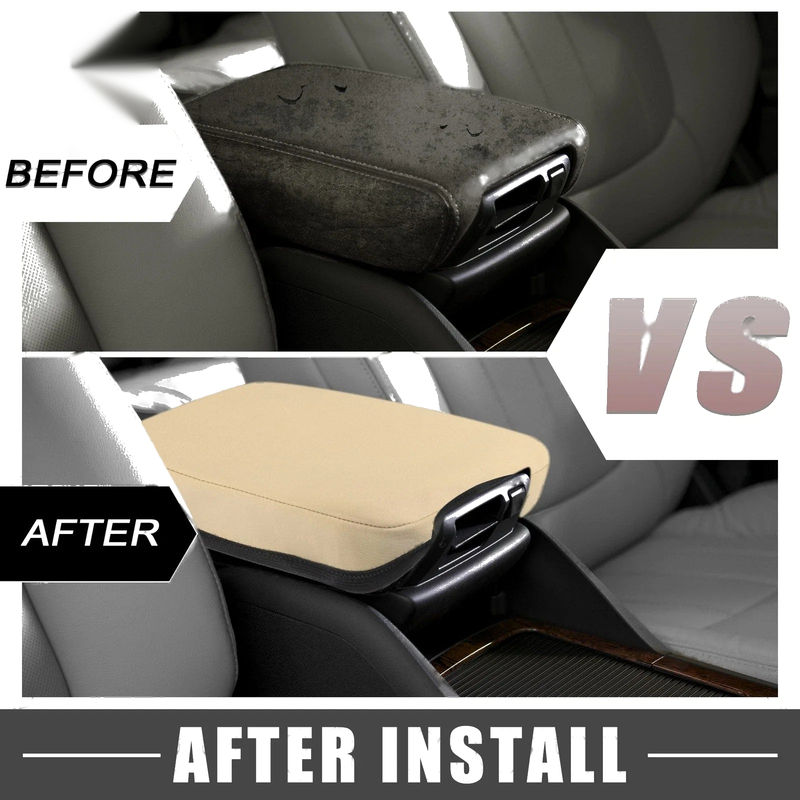 Honda HR-V 2016-2022 - Light Brown Center Console Armrest Cover