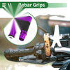 Motorcycle 7/8" 22mm Hand Grips Cover Purple