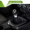 Suzuki Swift Gear Shift Stick Gaiter Matte Silver Black (2005-2010)