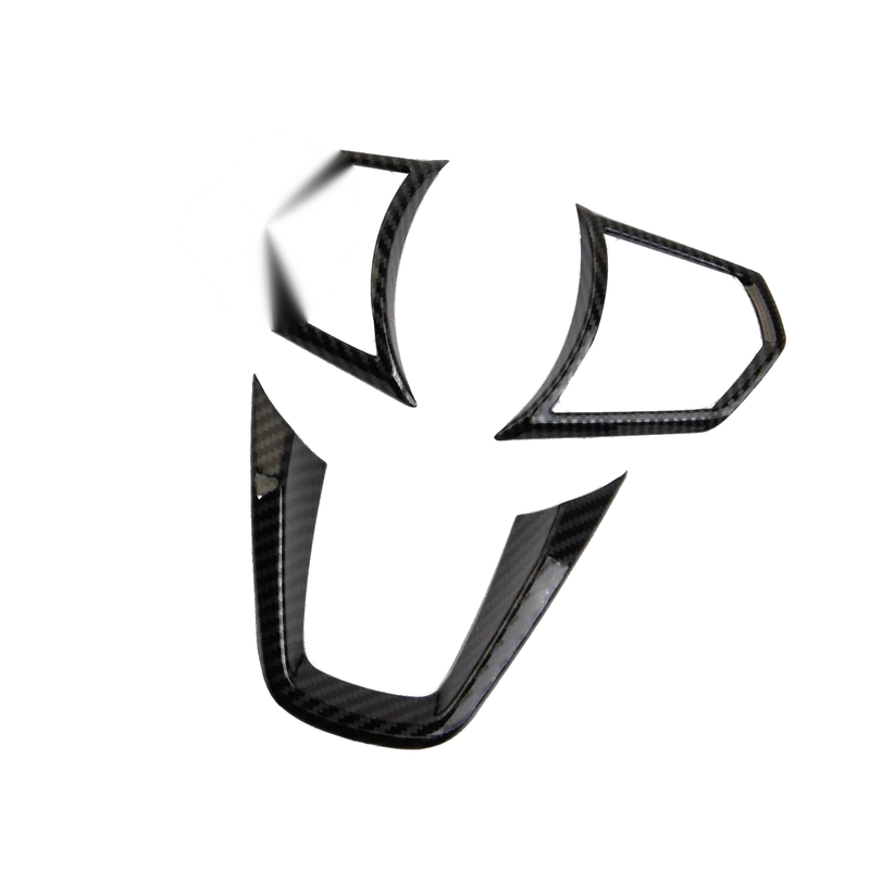 Acura MDX Carbon Fiber Style Central Control Steering Wheel Trim Cover