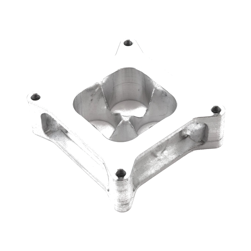 2" Aluminum Carburetor Spacer Square Bore