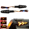 LED Motorcycle Turn Signal Indicator Lights DRL Brake Lamp 2 x