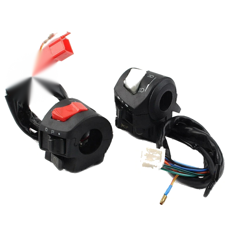 Motorcycle Horn Turn Signal Headlight Controller Switch (22mm)