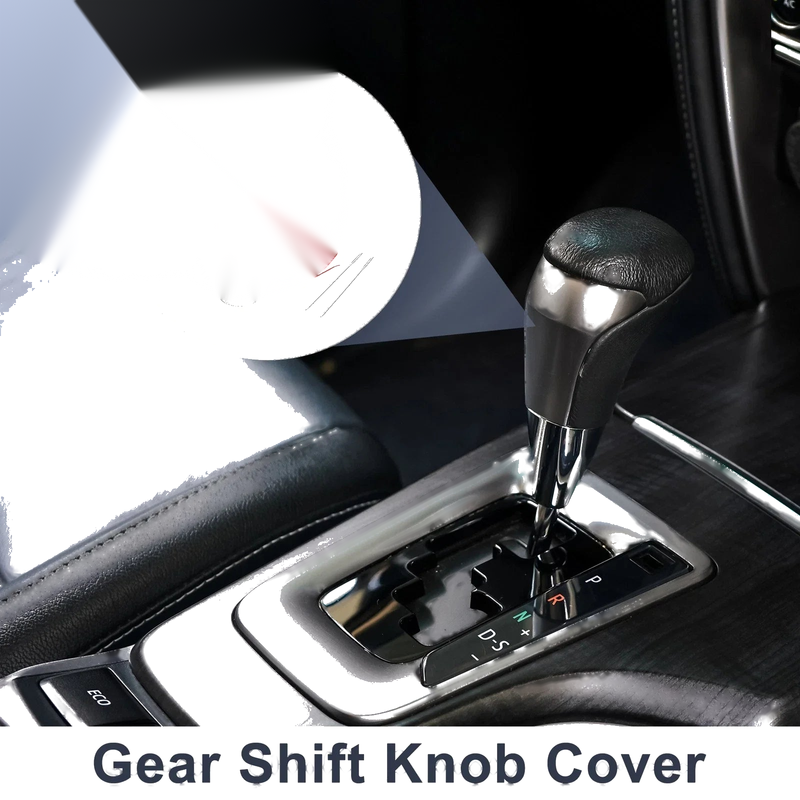 Toyota Camry Gear Shift Knob Cover Black Carbon Fiber (2019–2022)
