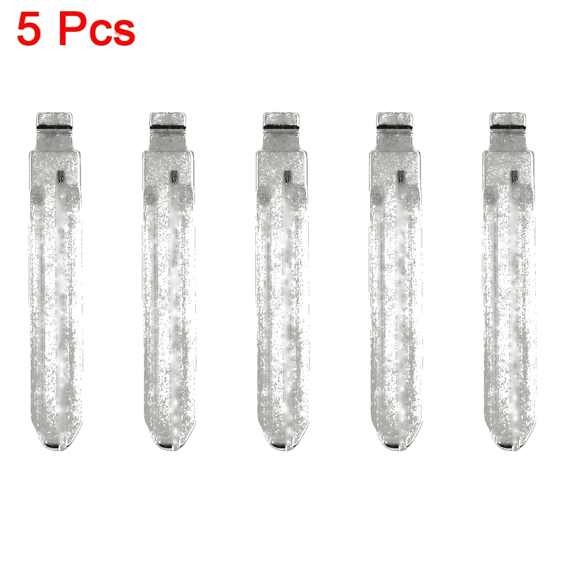 Toyota Camry Corolla 5pcs Metal Car Flip Remote Folding Key Blank Blade