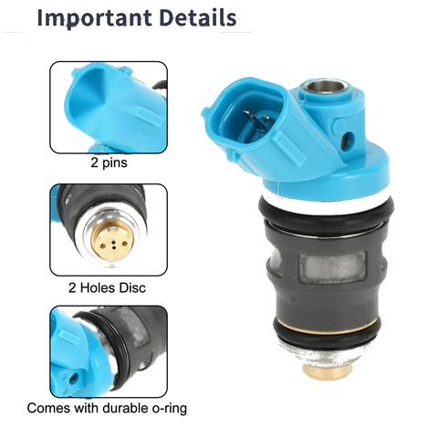 Toyota Hilux RZN14 Hiace RZH1 Dyna RZY2 Fuel Injector 1 Pc (2000-2005)