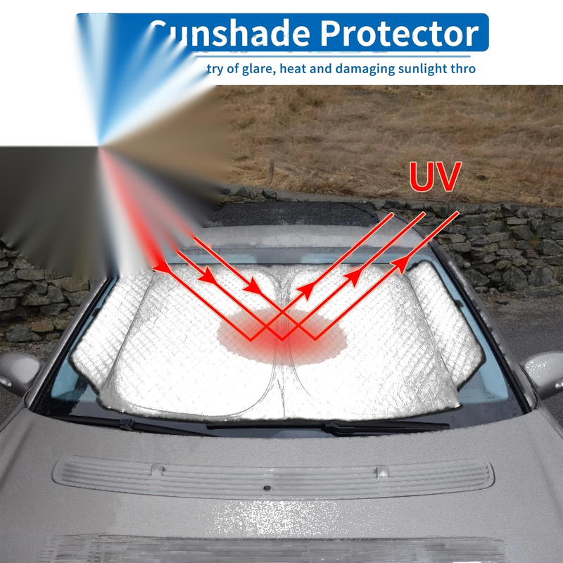 Mitsubishi Delica B34A Aluminum Film Foldable Window Cover