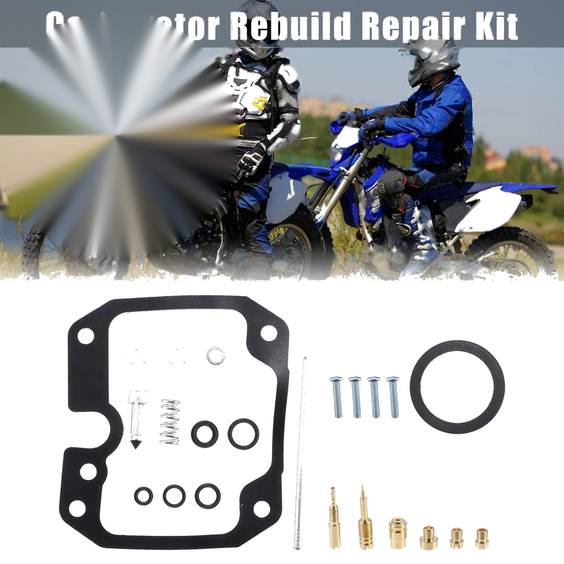 Yamaha TTR125 Metal Rubber Rebuild Kit Motorcycle Carburetor Repair Kit