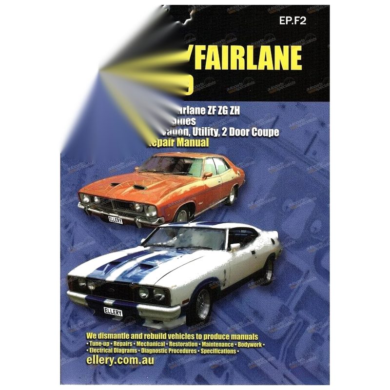 Falcon XA XB XC Fairlane ZF ZG ZH Workshop Manual (1972-1979)