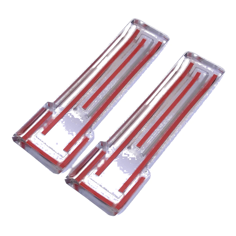 Jeep Wrangler JK Tailgate Hinge Trim Chrome (2007-2017)