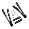 Yamaha YZF-R1 Black Foot Pegs Bracket (2004 - 2008)