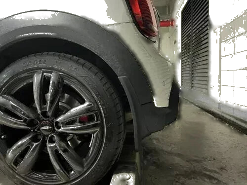 Mini Cooper JCW 4 x Splash Guards Mud Flaps Fender (2015–2024)