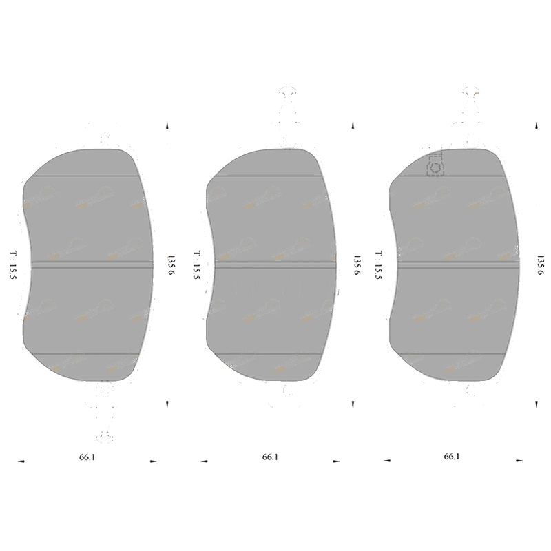 Nissan Murano Front Disc Brake Pads Set (2005-2011)