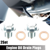 Toyota 2 x Set M12x1.25 Car Oil Drain Plug with Washer